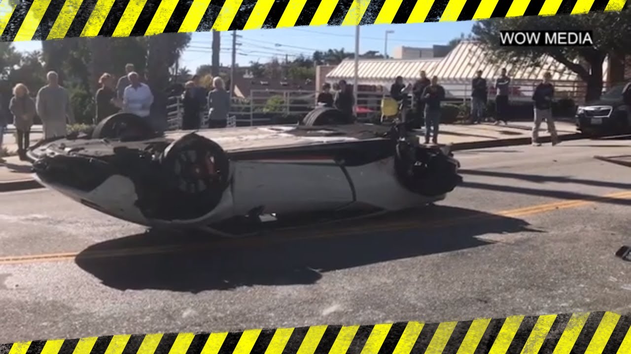 Lamborghini Hit and Run Pacific Palisades