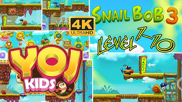 Snail Bob 3 Level 1-10 Yoj Kids 4K