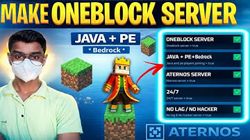 How To Install One Block in Aternos Server | How To Make One Block Server in Aternos | 1.21.11