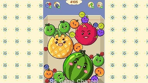 Fruit Merge: Satisfying ASMR Puzzle Game | Watermelon game #games #fruitgame #game @RS_Game_Channel 