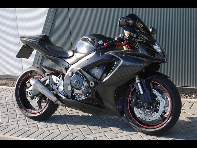 2007 SUZUKI GSXR 600 K7 | LEO-VINCE EXHAUST | BLACK @ West Coast