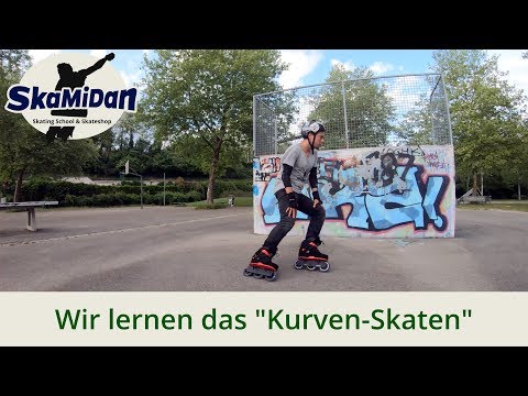 Kurvenfahren mit Inlineskates lernen – Parallel Turn & Crossover Turn – Inline Skating Basics #04