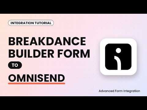 Breakdance Builder Form to Omnisend Integration Tutorial | AFI