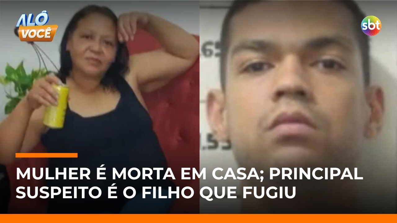 Diarista é morta dentro de casa e polícia procura filho suspeito na zona sul de SP | #AloVoce