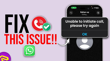 How to Fix WhatsApp Call “Unable to Initiate Call” on iPhone | WhatsApp Call Failed Solution