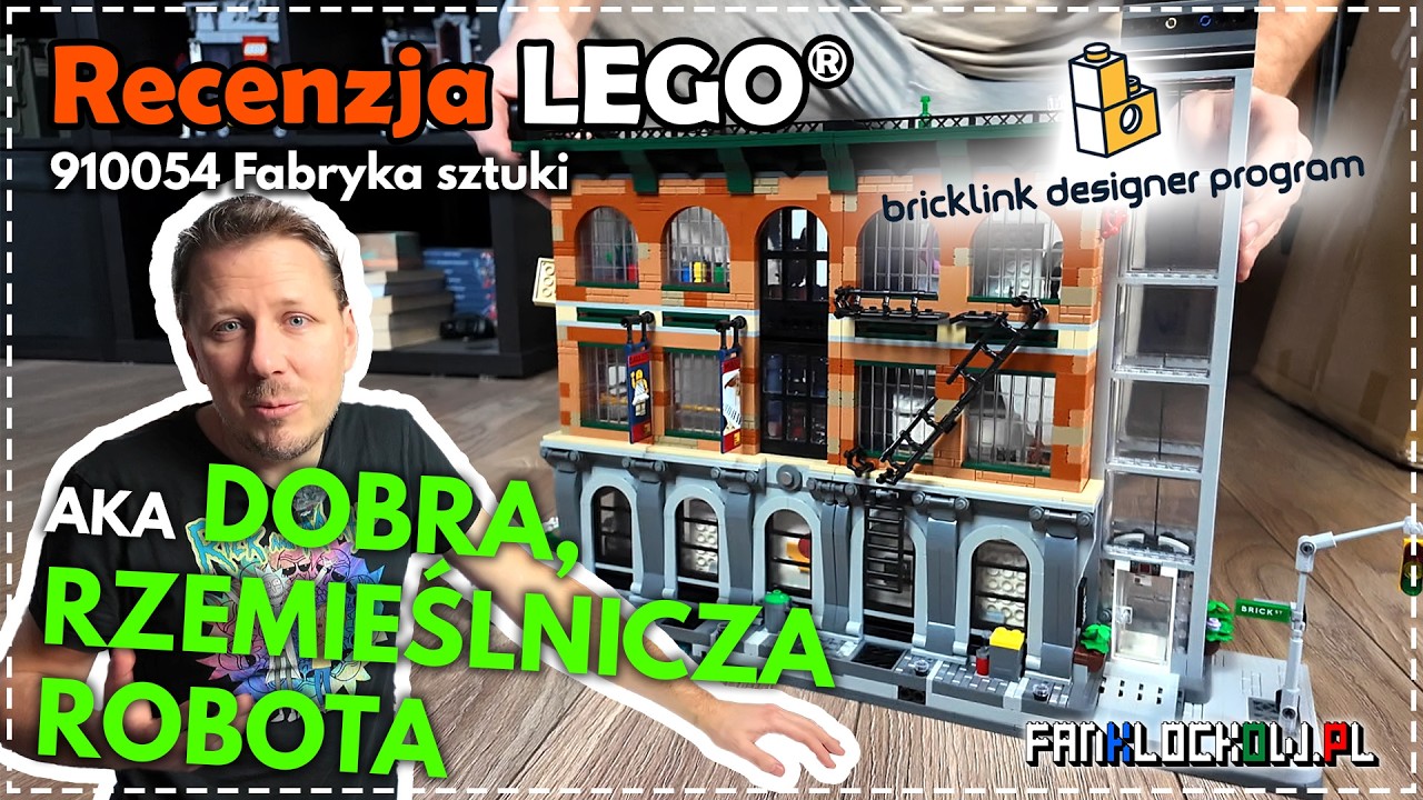 Review: LEGO®/BLDP 910054 The Art Factory - YouTube