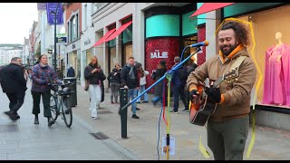 Fix You - Coldplay - Cover by Kieran Le Cam (street performance)