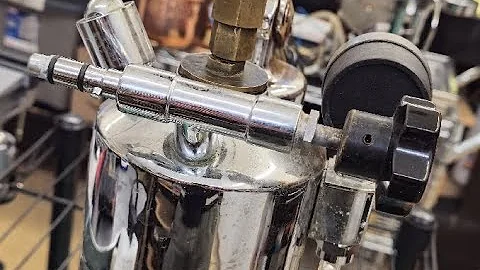 La Pavoni Lever machine: How to replace the steam valve body
