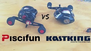 KastKing vs Piscifun - Which $40 Baitcasting Reel is BETTER?