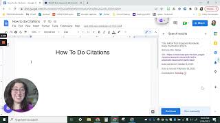 How to Do Citations with Google Docs Citation Tool