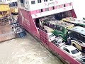 Bangladeshi Ferry and Overloaded
