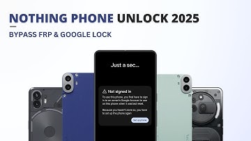 Nothing Phone 1/ CMF Phone 1 FRP Bypass  | Nothing Google Account Bypass, Phone 2a