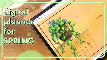 how I easily make beautiful digital planners | March 2022 Plan With Me