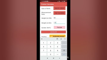 poshan calculate karn bare