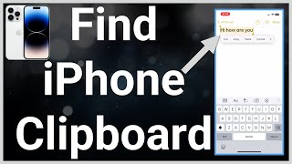 how to find clipboard on iphone