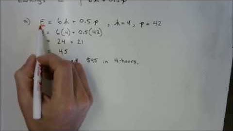 4.5 - Modelling With Algebra