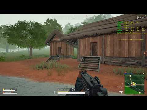 PUBG - SANHOK Gameplay 100FPS Test - GTX 1060 + I7-6700k 1080p