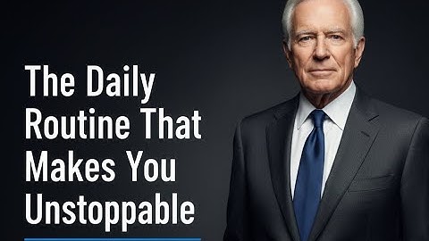The Daily Routine That Makes You Unstoppable | Jim Rohn’s Life-Changing Wisdom #motivation #jimrohn