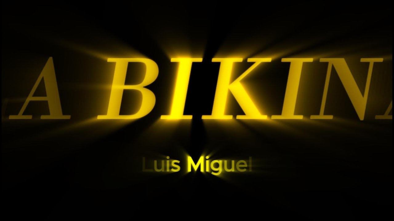 La Bikina Karaoke  (-1 tono con coros)