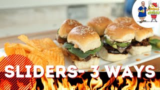 🍔The 3 BEST Sliders On the Grill  PLUS A GIVEAWAY!!!
