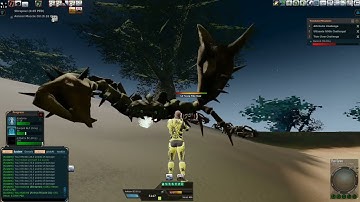 Codexing Tideclaw crab, hunting on Planet Cyrene, Entropia Universe