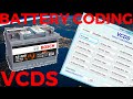 Audivw battery coding using vcds uds protocol