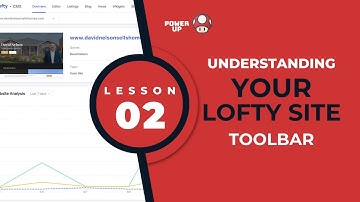 Lesson 02: Understanding Your Lofty Site Toolbar | Agent Power Up