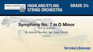 Symphony No. 7 in D Minor, arr. Todd Parrish – Score & Sound