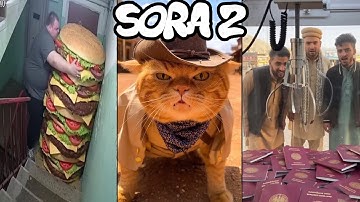 Craziest Sora 2 AI Videos That FRY Your Scroll 💀 100+ Epic Clips!