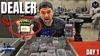 Why I SETUP As A DEALER At The Dallas Card Show?