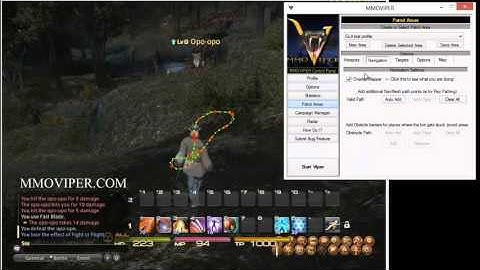 FFXIV Bot   GLA setup for MMOViper