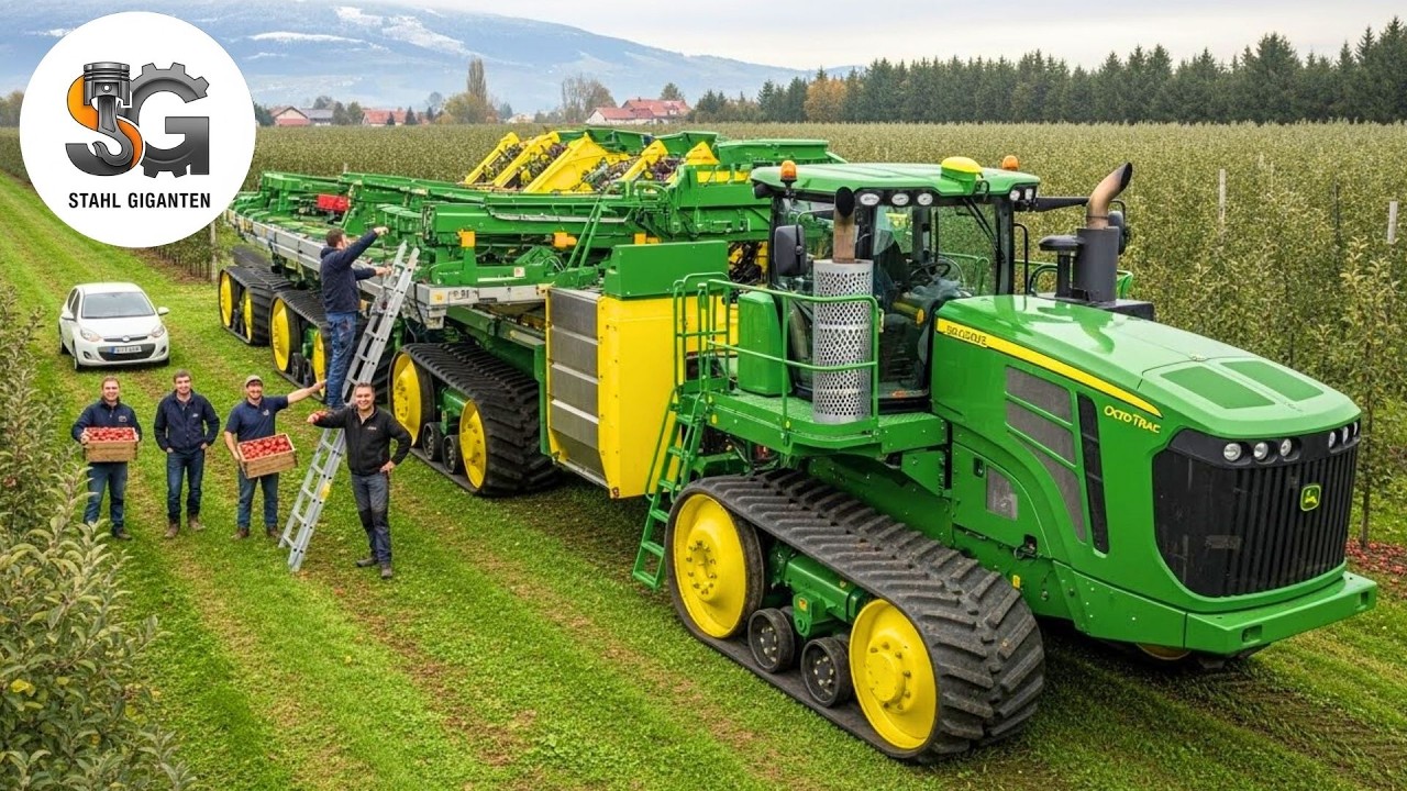 82 GIGANTISCHE MASCHINEN im Fokus| Die beeindruckende Logistik hinter der industriellen Ernte