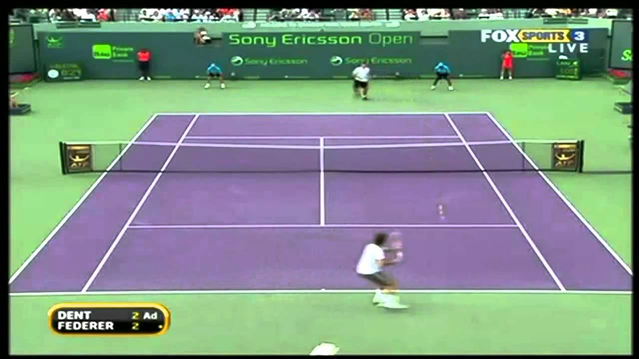 Roger Federer saves 8 break points in one game - YouTube