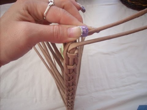 Делаем крышку корзины для белья