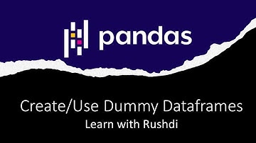 Pandas Interview 4 - Create or Use Dummy Dataframes