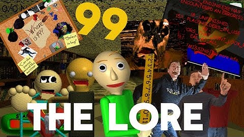 I solved the lore of Baldi’s basics!