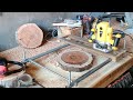 Plainar Madeira Com Tupia Ao Vivo - Planer Wood With Live Tupee