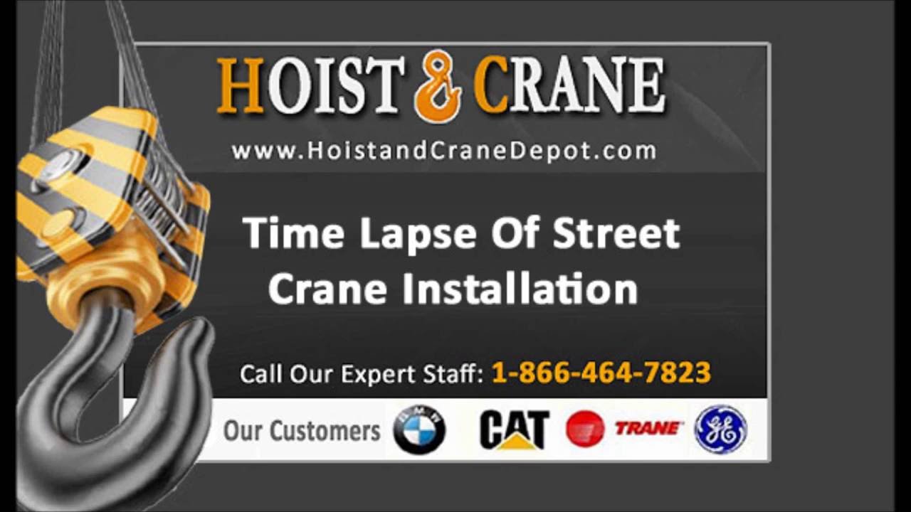 Time Lapse Crane Installation