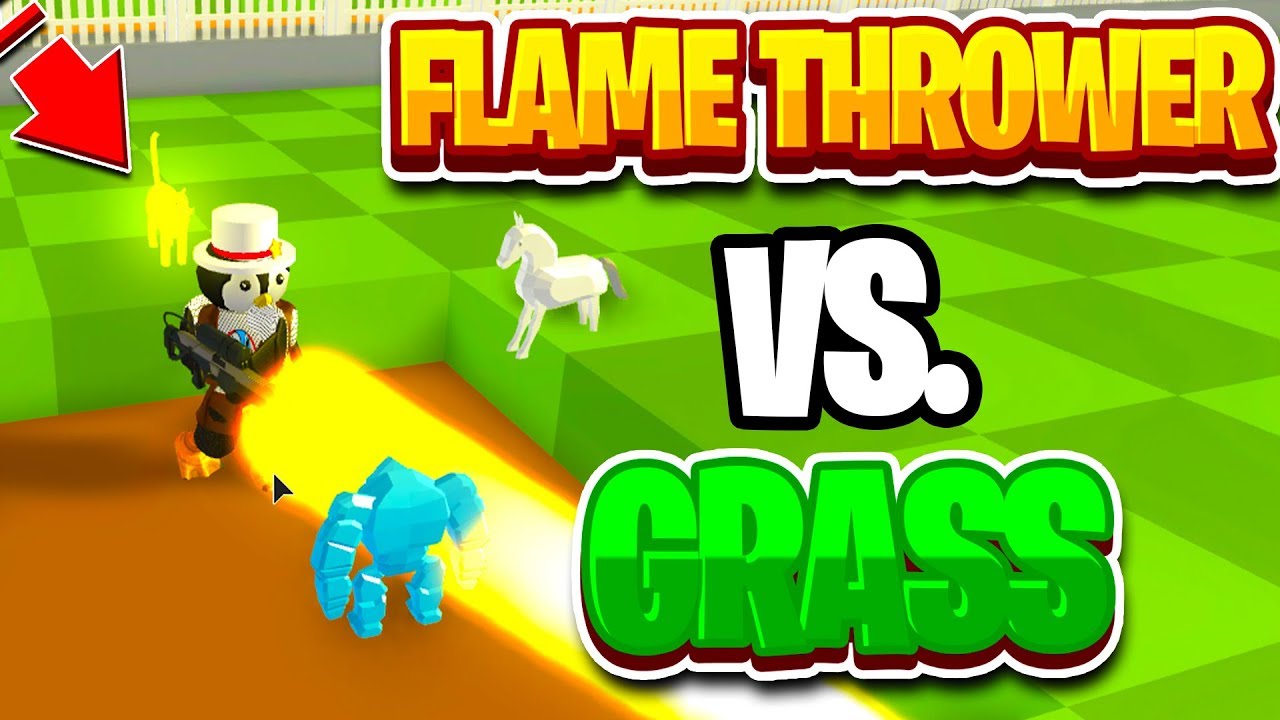 FLAMETHROWER vs. GRASS (Insane!) | Yard Work Simulator 2