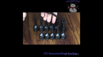 1/2" DR Impact Torx Screwdriver Bit Internal Hex socket sockets nut nuts screw bunga Enam Soket Star