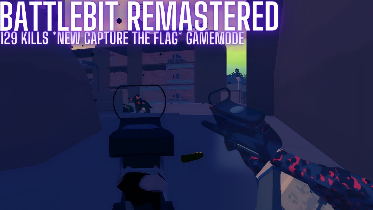 129 Kills In The *NEW* Capture The Flag Game Mode | BattleBit ...