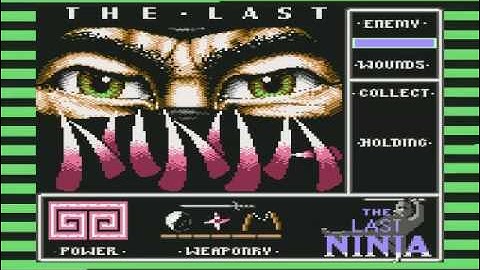 The Last Ninja Loading Music for the Commodore 64