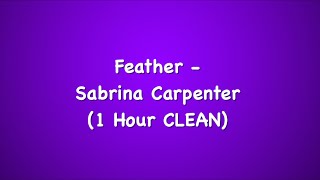 Download Lagu Feather - Sabrina Carpenter (1 Hour CLEAN w/ Lyrics) MP3