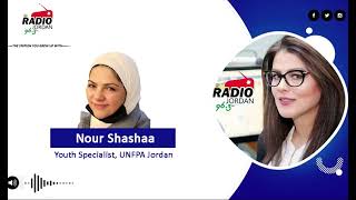 Interview with Nour Shashaa, Youth Officer – UNFPA Jordan on Radio Jordan