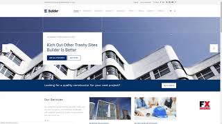 Builder - Building and Construction WordPress Theme      Joby Mark