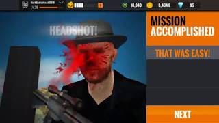25 Hat Trick SNIPER 3D ANDY SHORES primary mission  games replay screenshot 3