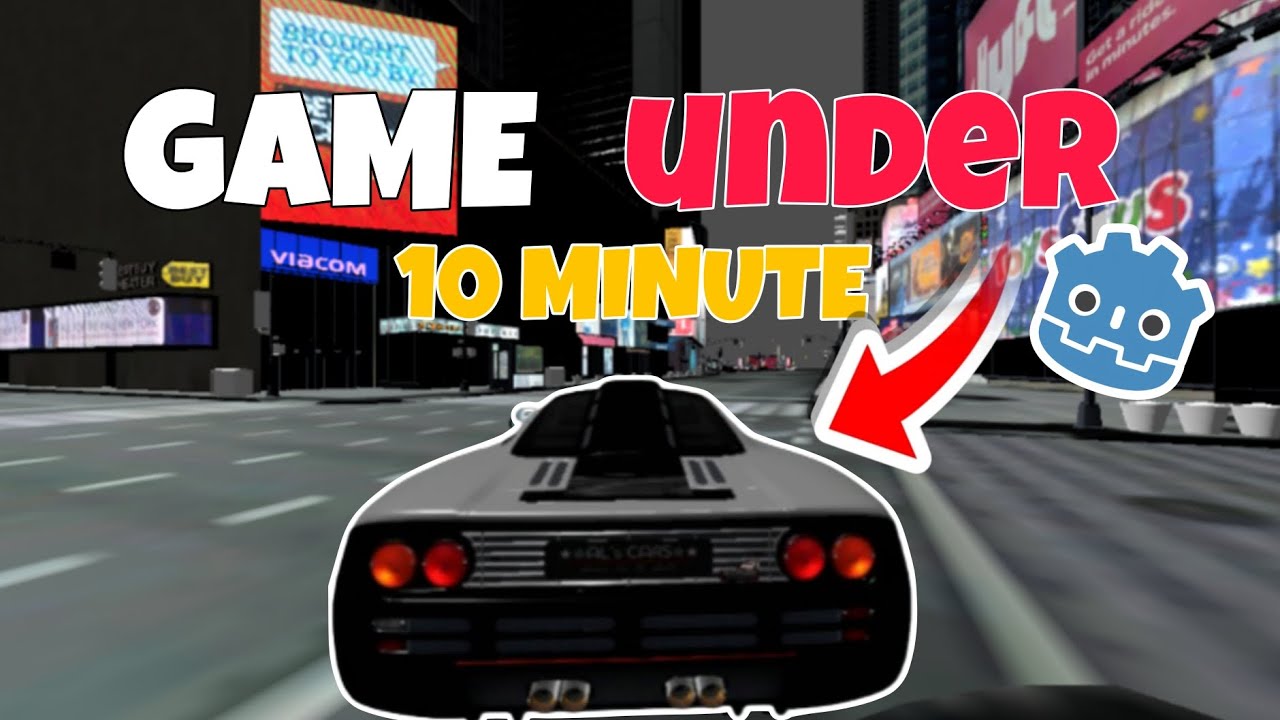 I Made This Game Under 10 Minutes | Create Your First Game in Godot ...