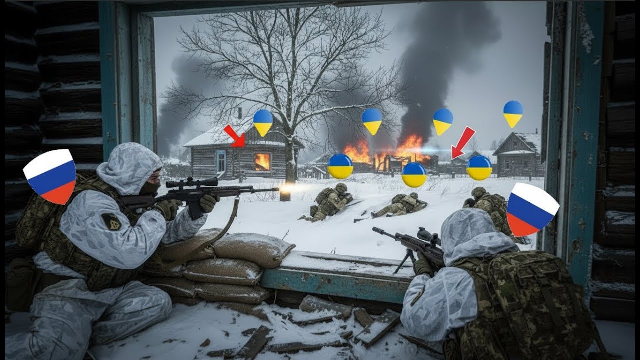 Under Fire: Russian Snipers Attack Ukrainian Troops — Unexpected Outcome