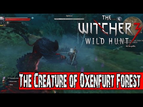 Video: The Witcher 3 - The Creature From The Oxenfurt Forest