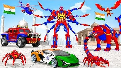 Spider Robot Hero -#1 Spider Robot fighting game । android gameplay FHD,